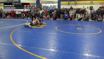 160 lbs R-32 - Melvin Miller, Bishop McCort vs Jackson Wentz, Cedar Cliff