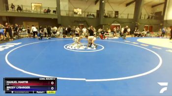 126 lbs Cons. Round 6 - Manuel Martir, CA vs Brody Lybarger, OR