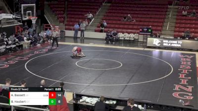 174 lbs Finals (2 Team) - Avery Bassett, Lock Haven vs Benjy Haubert, The Citadel