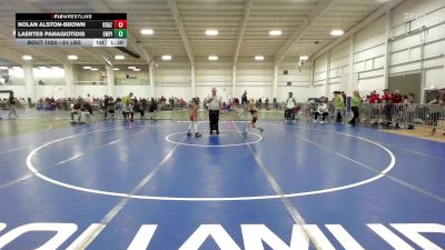 61 lbs Round Of 32 - Nolan Alston-Brown, Krazy Monkey WC vs Laertes Panagiotidis, Empire WC