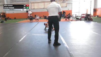 40 lbs Round 1 - Lucas Frodge, Contenders Wrestling Academy vs Beau Gilroy, Abreißen