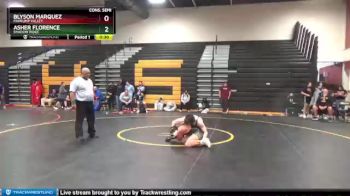 138 lbs Cons. Semi - Asher Florence, Shadow Ridge vs Blyson Marquez, Pahrump Valley