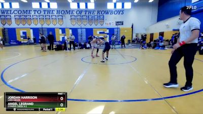 132 Gold Round 5 - ANGEL LEGRAND, Cypress Creek H S vs Jordan Harrison, Lake Gibson