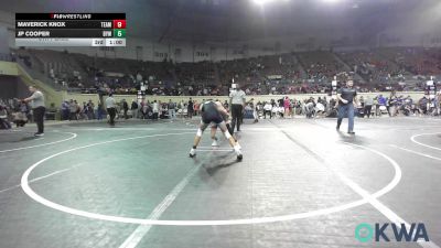 98 lbs Consi Of 8 #1 - Levi Matheny, Skiatook Youth Wrestling vs Toby Shield, Wyandotte Youth Wrestling