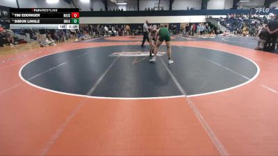197 lbs Cons. Round 1 - Tim Eddinger, Messiah vs Simon Lingle, Brockport