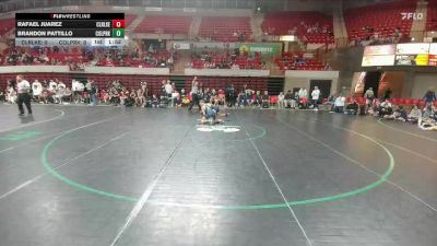 126 lbs Round 2 - Quarters & 1st Wb (16 Team) - Brandon Pattillo, Conroe Woodlands College Park vs Rafael Juarez, Houston Clear Lake