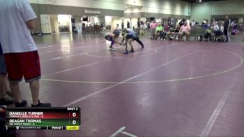 105 lbs Round 1 (6 Team) - Danielle Turner, Charlie`s Angels-IL Pnk vs Reagan Thomas, Big Money Movin