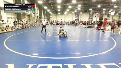 182 lbs Rr Rnd 3 - Adrian Johnson, Team Germantown vs Gabriel Barragar, TNWC Blue