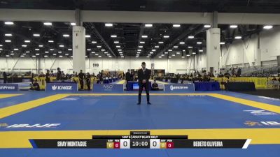 Bebeto Oliveira vs Shay Montague 2025 World IBJJF Jiu-Jitsu No-Gi Championship