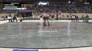 132 lbs 5th Place Match - Blake Luttrell, Fairdale vs Braden Woolridge, St. Xavier