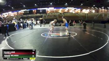 120 lbs 3rd Place Match - Elijah Lowe, Lake Gibson vs Roman Belardo, Jefferson