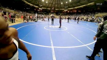 120 lbs Rr Rnd 2 - Aiden Davidson, Blue T Edison vs Angelo Thompson, Tulsa Blue T Panthers