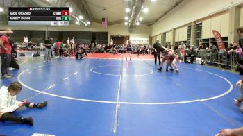 130 lbs Rr Rnd 1 - Jade Ocasio, CT Whale Orca vs Avrey Dunn, ICWL Bruisers Girls