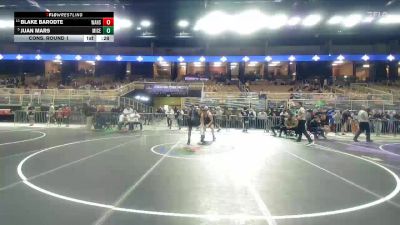 215 1A Cons. Round 1 - Juan Mars, Miami Central vs Blake Barodte, Wakulla Hs