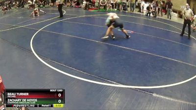 80 lbs Quarterfinal - Beau Turner, Millard vs Zachary De Hoyos, Champions Wrestling Club