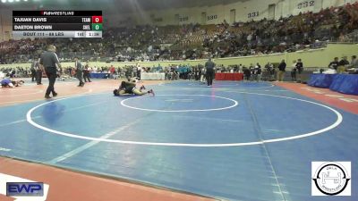 88 lbs Round Of 16 - Tajuan Davis, Team Tulsa Wrestling Club vs Daeton Brown, Shelton Wrestling Academy