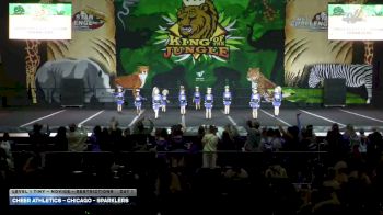 Cheer Athletics - Chicago - Sparklers [2026 L1 Tiny - Novice - Restrictions Day 1] 2026 ASC King of the Jungle Chicago Showdown