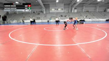 165 lbs Rr Rnd 3 - Karson Adams, Midwest RTC vs Nathan Horton, FORGE M/S