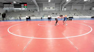 165 lbs Rr Rnd 3 - Karson Adams, Midwest RTC vs Nathan Horton, FORGE M/S