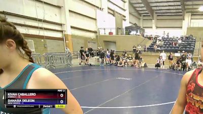 125 lbs Round 2 (3 Team) - Teani Medeiros, Hawaii 1 vs Aspen Rhodes, New Mexico