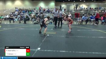 Quarterfinal - Treyton Simon, Lakewood WC vs Pierson Abernathy, Dragon Wrestling Club