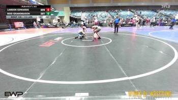 115 lbs Consolation - Landon Edwards, RBYWC vs Reid Grandmason, Smitty's Barn
