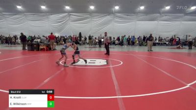 54 lbs Consolation - Hudson Knott, Claysburg vs Ezra Wilkinson, Drifting