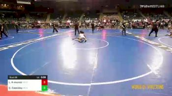 108 lbs Consi Of 8 #2 - Landen Kocher-munoz, Topeka Blue Thunder vs Quinten Cassiday, Michigan Grappler RTC