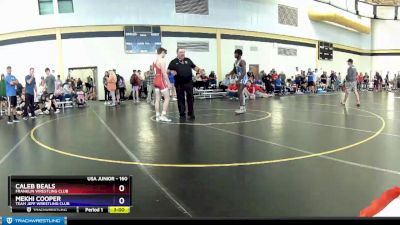 160 lbs Cons. Round 1 - Caleb Beals, Franklin Wrestling Club vs Mekhi Cooper, Team Jeff Wrestling Club