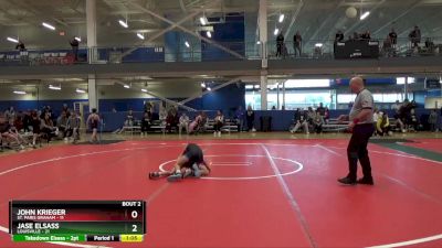 80 lbs Round 1 (6 Team) - Jase Elsass, Louisville vs John Krieger, St. Paris Graham