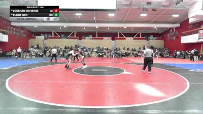177 lbs Cons. Round 5 - Lorenzo Seymore, American Canyon vs Elliot Orr, Miramonte
