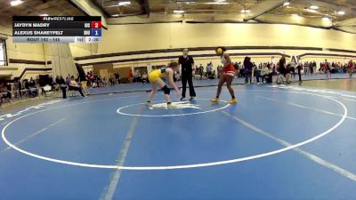 145 lbs Semifinal - Alexus Shaneyfelt, Siena Heights University vs Jaydyn Madry, Indiana University Club