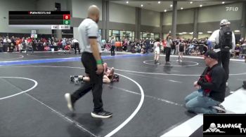 125 lbs Champ. Round 1 - Caden Peterson, OZ Trojan vs Owen Dowell, Topeka Blue Thunder