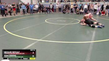 86 lbs Round 1 - Bechler Metcalf, Soldotna Whalers Wrestling Club vs Evan Perkins, Nikiski Freestyle Wrestling Club