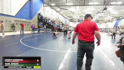 96 lbs Cons. Round 2 - Joseph Anderson, Altamont Longhorns vs Mark Jenkins, Grantsville Wrestling Club