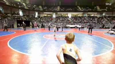 42 lbs Quarterfinal - Dillon Finnegan, Coweta Cobras Wrestling Club vs Maddox Popham, Junior Indian Wrestling