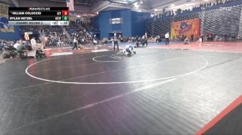 113 lbs Champ. Round 2 - Killian Coluccio, Lacey vs Dylan Hetzel, Washington Township