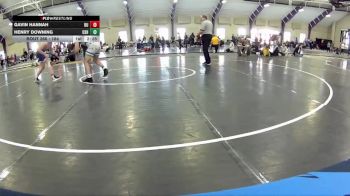 184 lbs Cons. Round 2 - Gavin Hannah, Bloomsburg Unattached vs Henry Downing, Unttached Sacred Heart