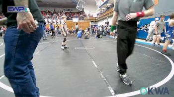 70 lbs Quarterfinal - Beau Myers, Bridge Creek Youth Wrestling vs Brody Cooper, Elgin Wrestling