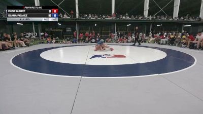 110 lbs Elise Martz, Oregon vs Elana Pelaez, Maryland