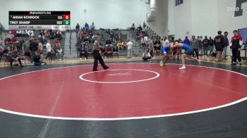 190 lbs Round 2 - Aidan Schrock, Clear Creek-Amana vs Trey Sharp, Benton Community