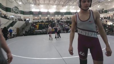 138 lbs Quarters & 1st Wb (16 Team) - David Diaz, Central (Carroll) vs Rowdy Duck, Cass