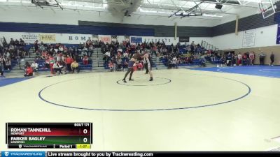 285 lbs Quarterfinal - Parker Bagley, Lewiston vs Roman Tannehill, Newport