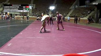 285 lbs Cons. Round 2 - Landon Stradcutter, Unattached vs Richard Alexander, Life U - NCWA