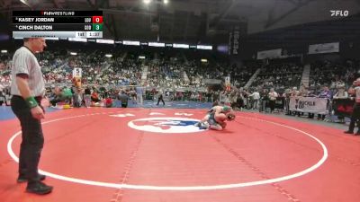 3A-190 lbs Semifinal - Kasey Jordan, Lovell vs Cinch Dalton, Cody