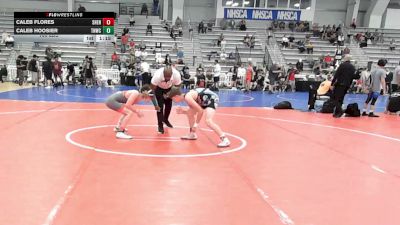 106 lbs Rr Rnd 1 - Caleb Flores, Shenandoah Valley Wrestling Club - HSB vs Caleb Hoosier, TNWC Rideout - HSB