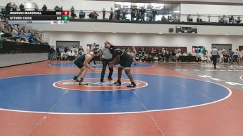 285 lbs 2nd Wrestleback (16 Team) - Steven Cook, Brantley County HS vs Dedrian Marshall, Irwin County