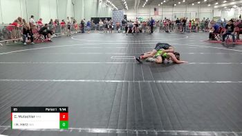 85 lbs Quarterfinal - Hunter Herz, Headhunters vs Charlie Mutschler, Panthers