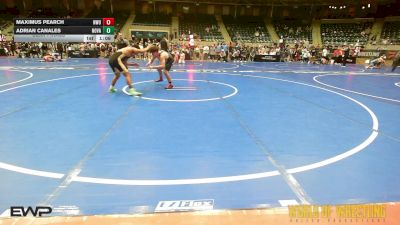 135 lbs Semifinal - Maximus Pearch, Nwo vs Adrian Canales, Nova Wrestling Club