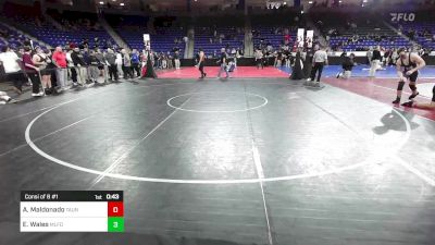 215 lbs Consi Of 8 #1 - Antonio Maldonado, Taunton vs Elijah Wales, Milford [NH]